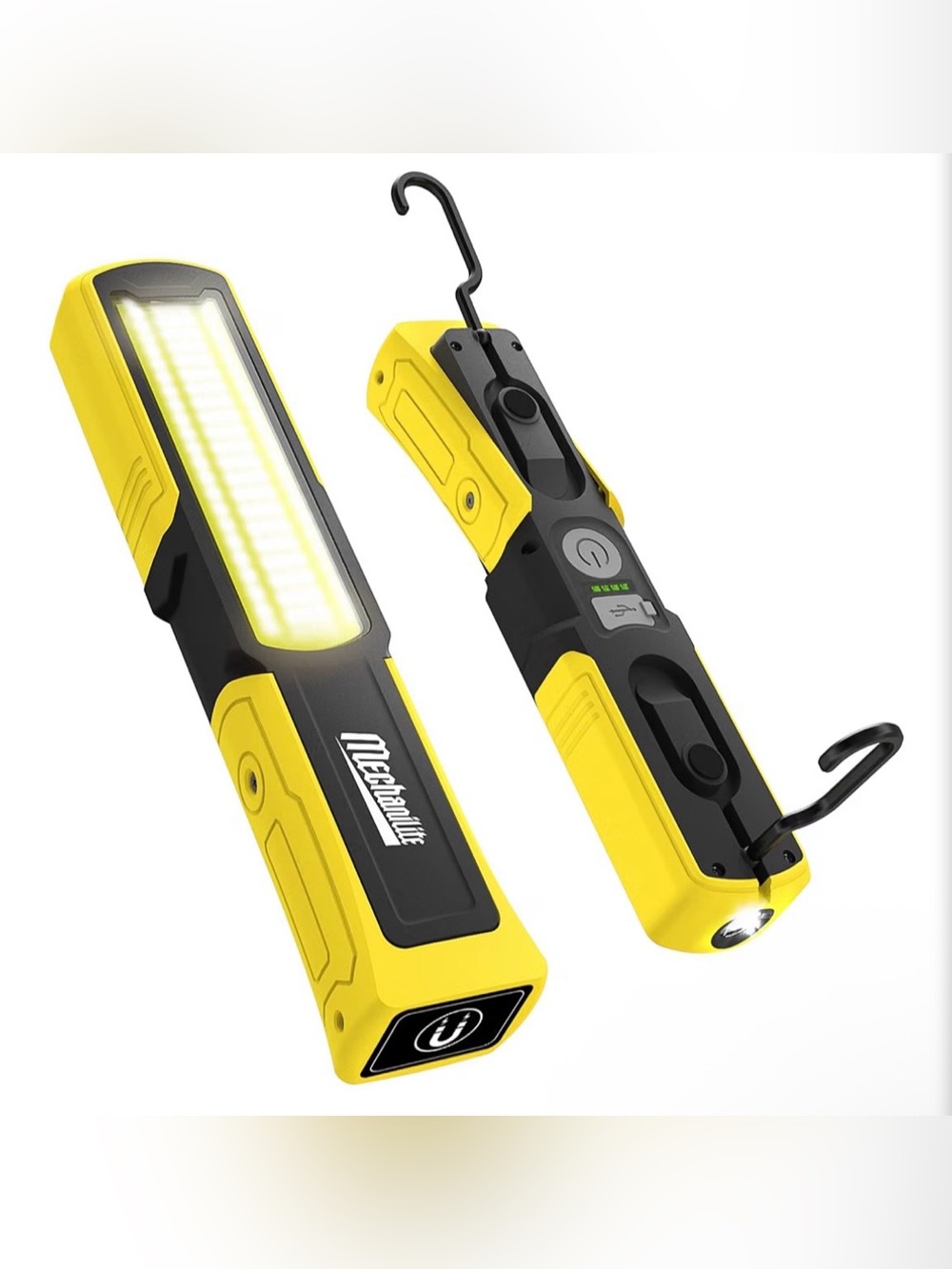 MechaniLite 6000mAh 5-Mode Rechargeable Magnetic Work Light for Mechanics